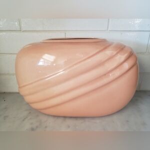 Jenkins Ceramics Made In USA Coral MSM Vase Planter